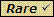 Rare word indicator